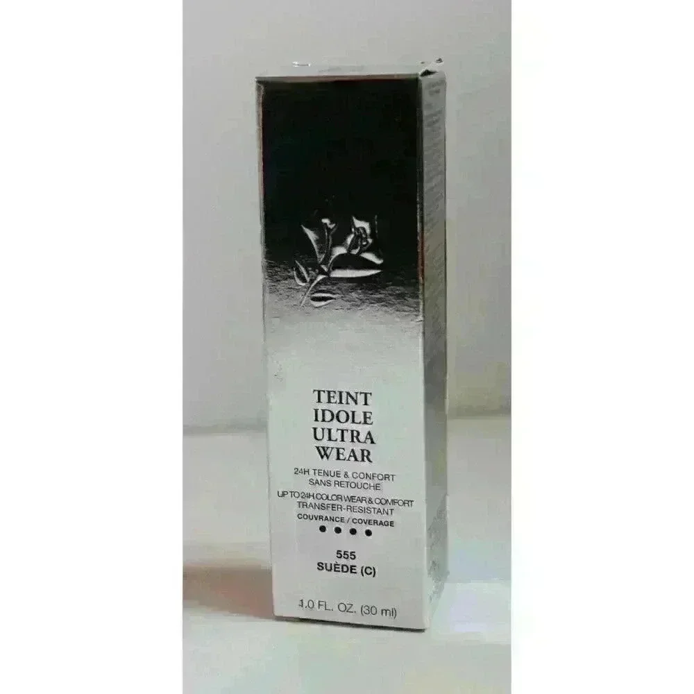 Lancome Teint Idole Ultra Wear 24H WEAR &‎ CONFORT #555 Dark BEIGE LIN 30ml NEW